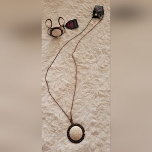 Paparazzi Necklace, Earrings & Bracelet - NWT